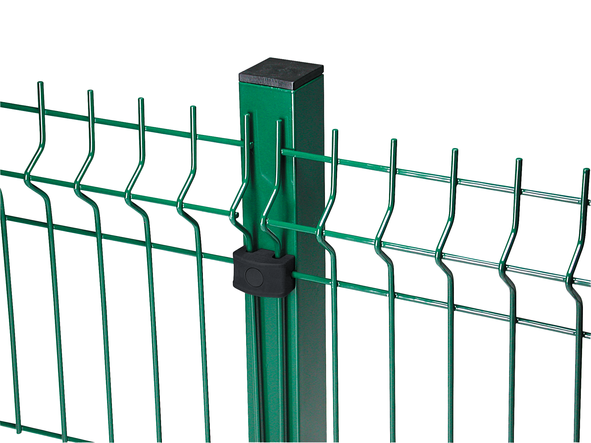 Palo Quadro Verde 50x50mm H1100mm QV01