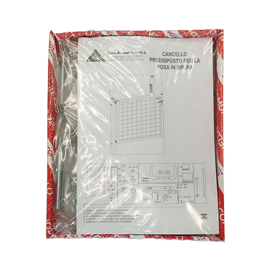 Kit serratura per cancello pedonale