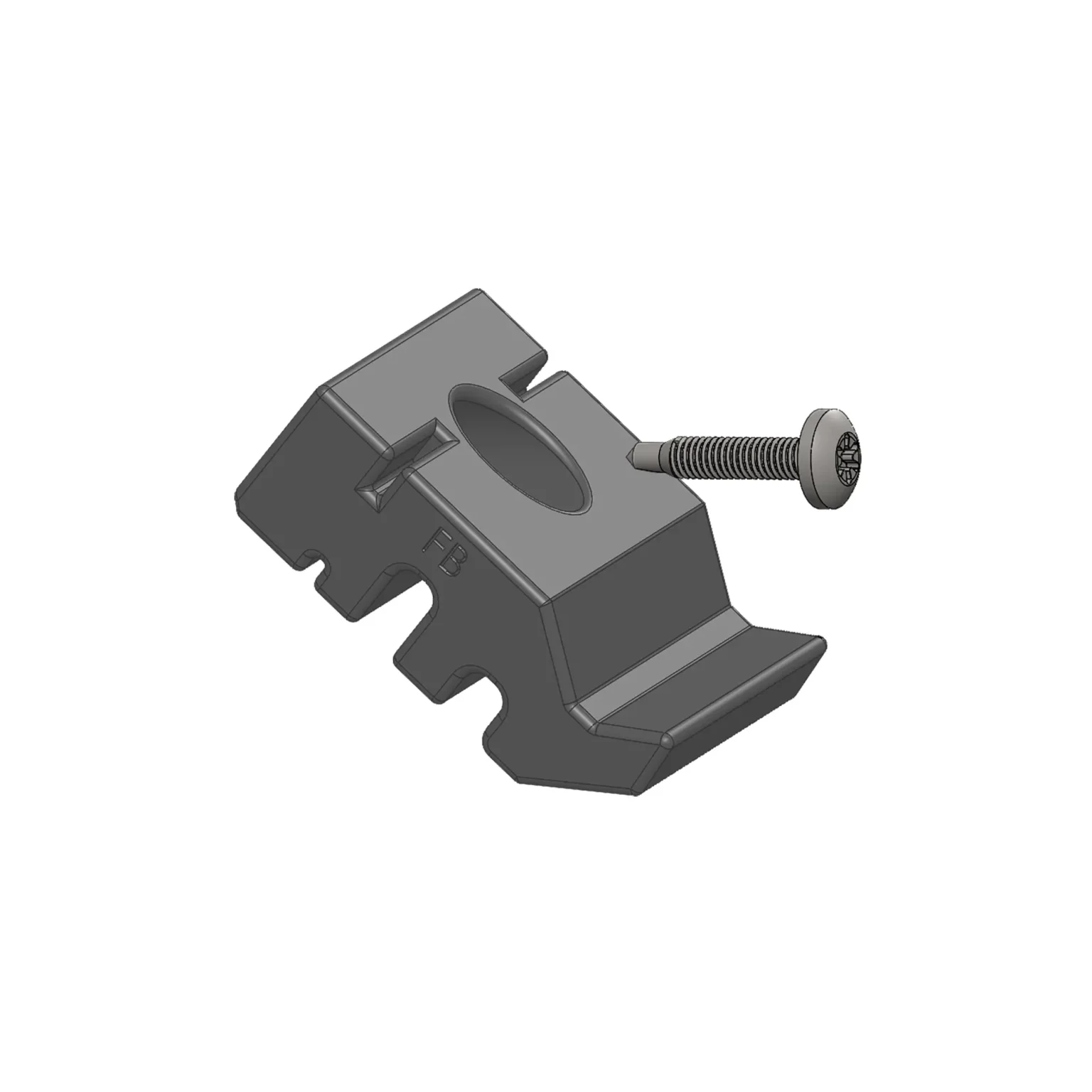 Clip Polypro per palo Titan Multipose
