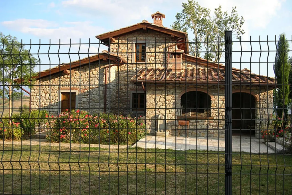 Piastrina in polypro per palo quadro