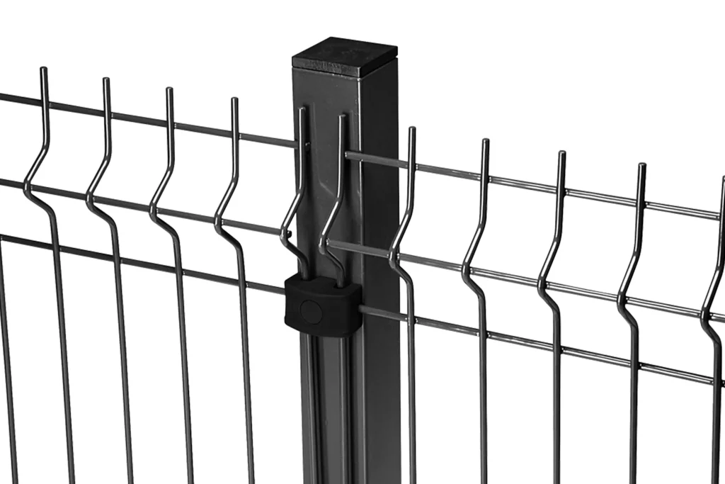 Piastrina in polypro per palo quadro