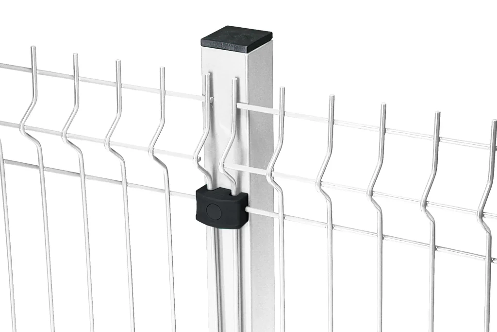 Piastrina in polypro per palo quadro