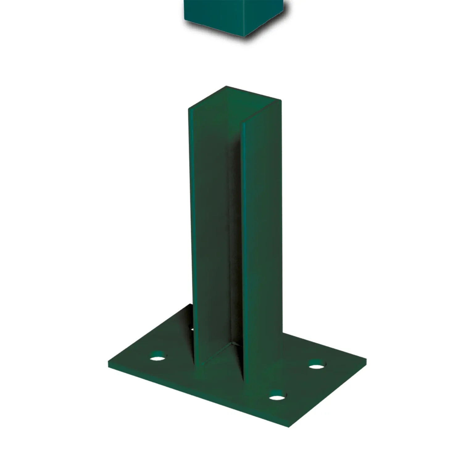 Supporto per palo quadro
