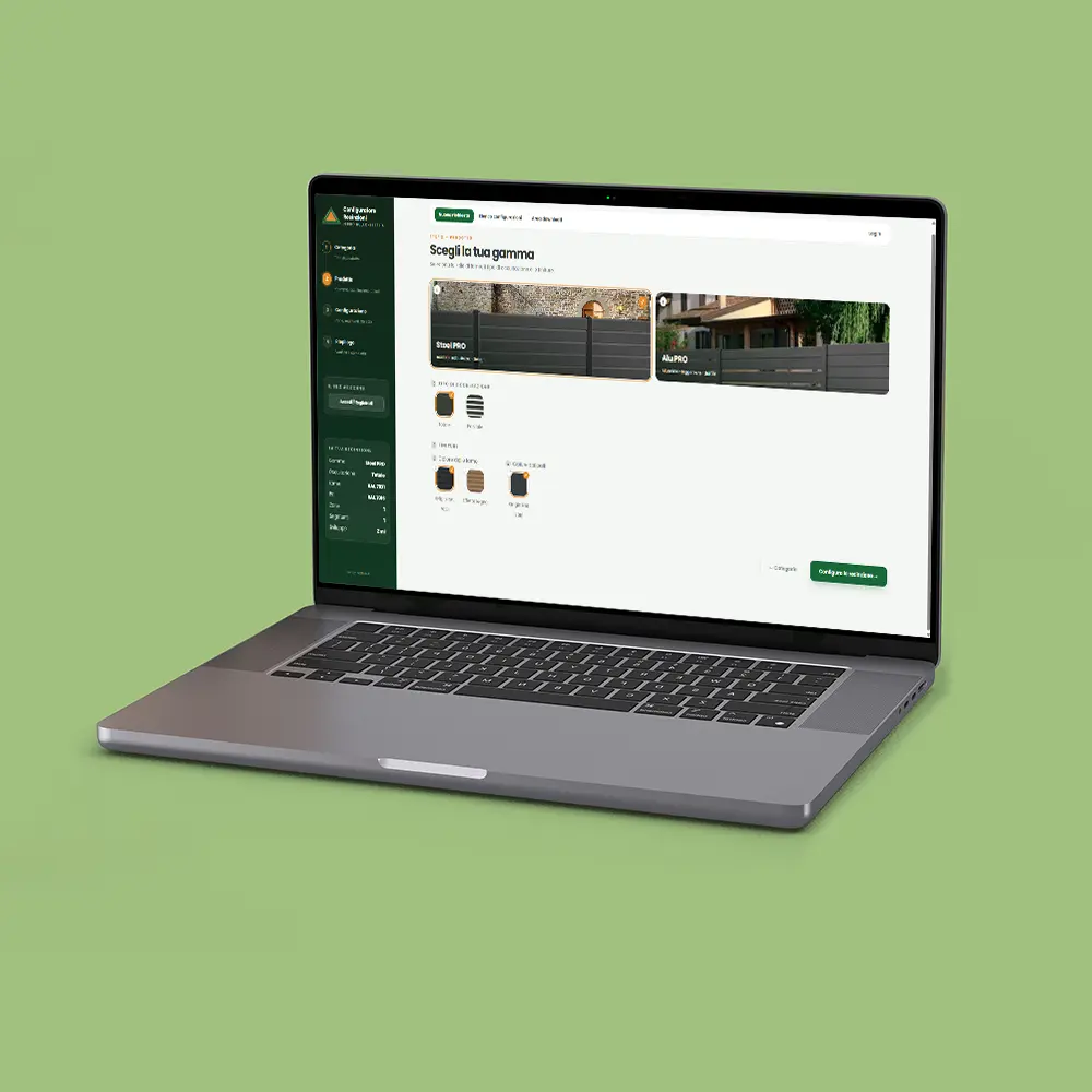 Configuratore di recinzioni Ferro Bulloni
